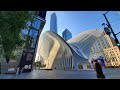 A Relaxing Walk around Downtown New York (4 of 4) -  World Trade Center, Oculus, Charging Bull [4K]