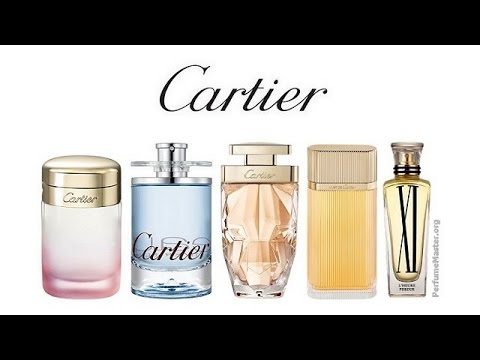 Cartier Perfume Collection 2015 - YouTube
