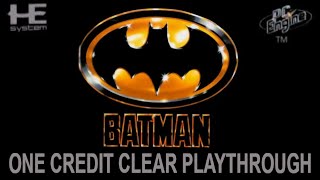 Batman (PC Engine / Turbografx 16) | 1CC Playthrough