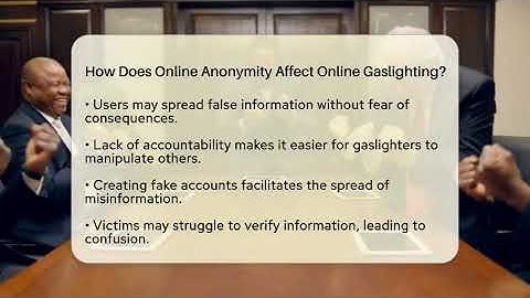 How Does Online Anonymity Affect Online Gaslighting? - Everyday-Networking
