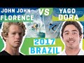 20 yr old WILDCARD PHENOM Yago Dora vs WORLD CHAMP John John Florence! | FULL HEAT REPLAY