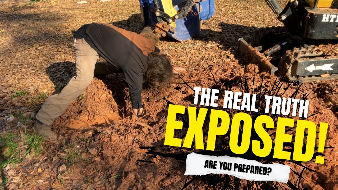 Digging for a water line see what we found 