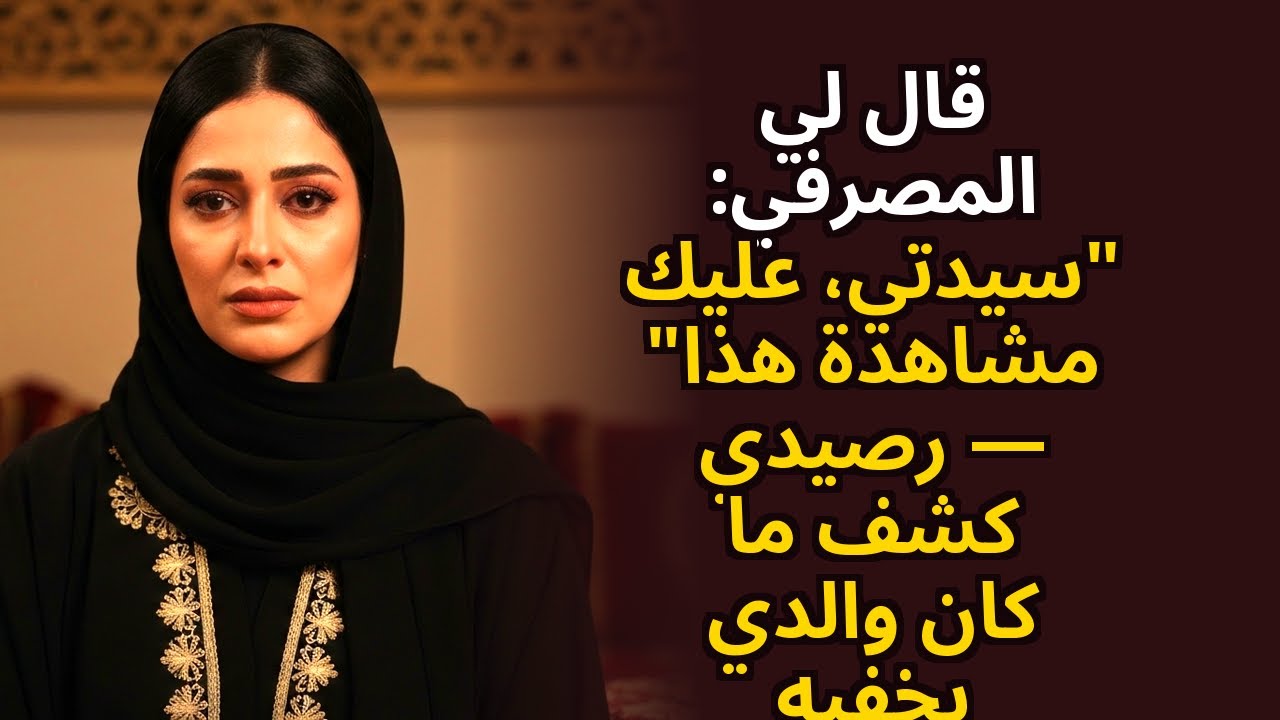 „سيدتي، يجب أن تروا هذا،“ قال المصرفي — كشف رصيدي ما كان يعرفه والدي