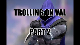 Voice trolling on valorant for the first time