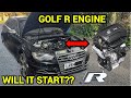 FITTING A VW GOLF R ENGINE INTO MY AUDI S3 PT.2