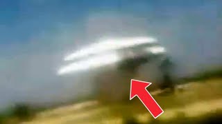 WOW! UFO landed on the side of the highway Zacatecas Tampico , Mexico