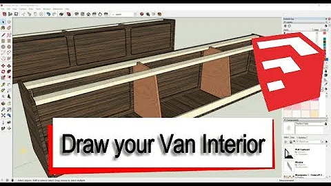 Draw your Camper Van Interior in SketchUp