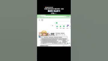 크롬 핵심 단축키 - 32강 | 페이지 축소 (Ctrl + -) | 크롬 단축키 | 업무효율