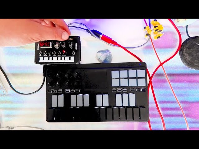 Korg NTS-1 & NanoKEY Studio - deep soundscape - space ambient