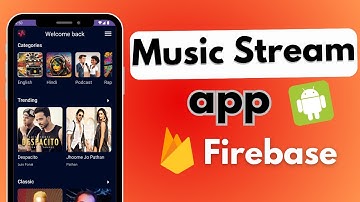 Online Music App Firebase 🔥 | Android Studio | 2024