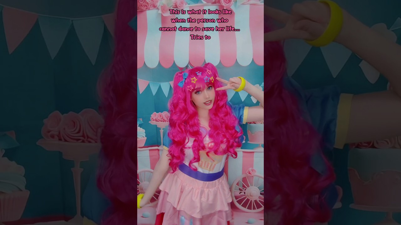 Help I'm so bad 😭😂 | Pinkie Pie #cosplay | My little Pony