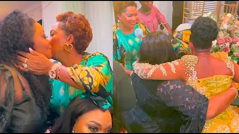 Respect! See How Seyi Edun Bowed To Greet Fathia Balogun As Bimbo Oshin Looked Gorgeous