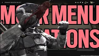 More Menu Animations