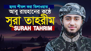 Surah At Tahrim || Hafez Qari Abu Rayhan حافظ قاري ابو ريحان || سورة التحريم