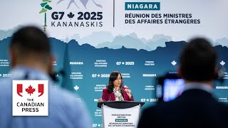Anand opens G7 foreign ministers meeting with a push for multilateralism