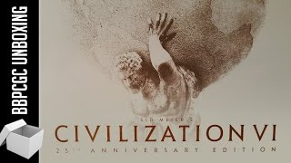 Civilization VI 25th Anniversary Edition Unboxing