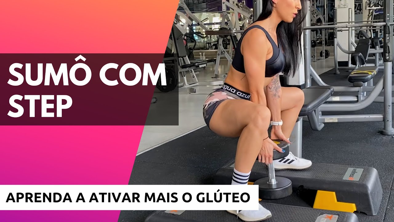 Treino completo Agachamento barra livre 3x12 Agachamento sumo