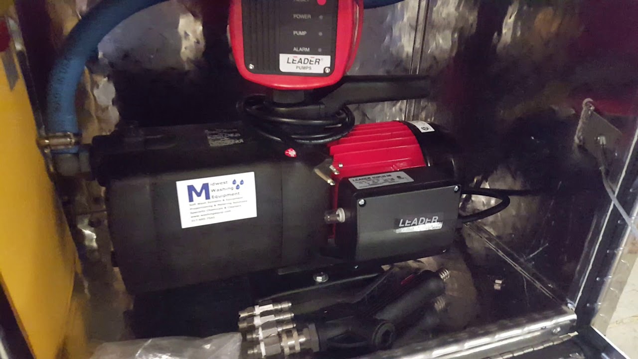 Soft Wash 115 Volt Booster PumpRoof Washing Setup Turnkey YouTube