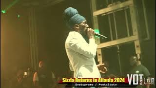 Sizzla Returns to Atlanta @SizzlaMusic  1st Performance back in USA  #VOTCityTv