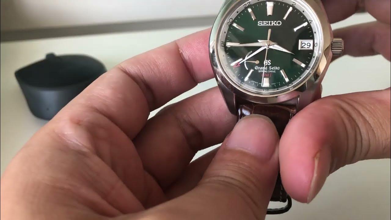 Grand Seiko GMT Green Dial Spring Drive Limited Edition SBGE033 - for the green  dial lovers - YouTube
