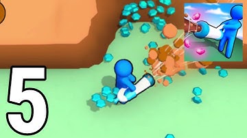The Astro Miner - Gameplay / Walkthrough - Part 5 (IOS & Android) - Worker Upgrades!