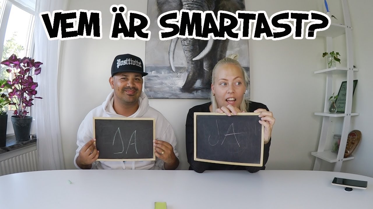Vem är smartast av mamma och pappa? | CHALLENGE