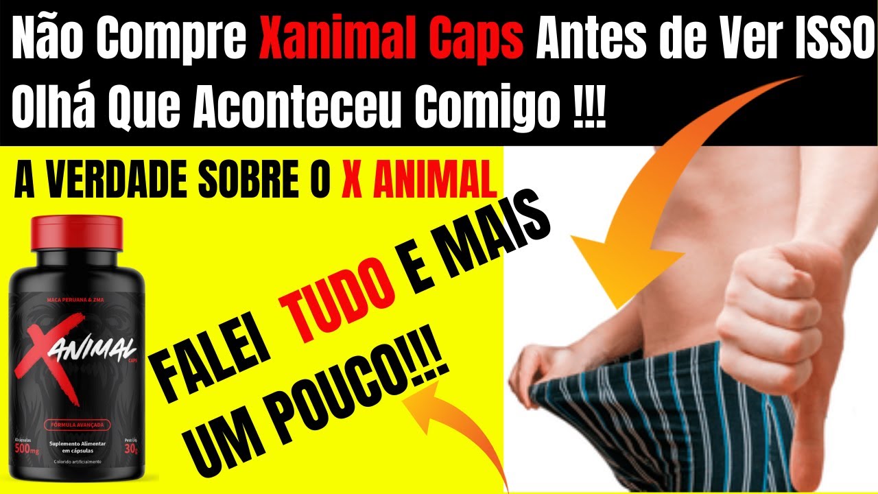 x animal funciona mesmo