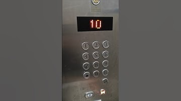 Mitsubishi Elevator with Keypad Fixture #mitsubishielevator #lift #elevator #mitsubishi