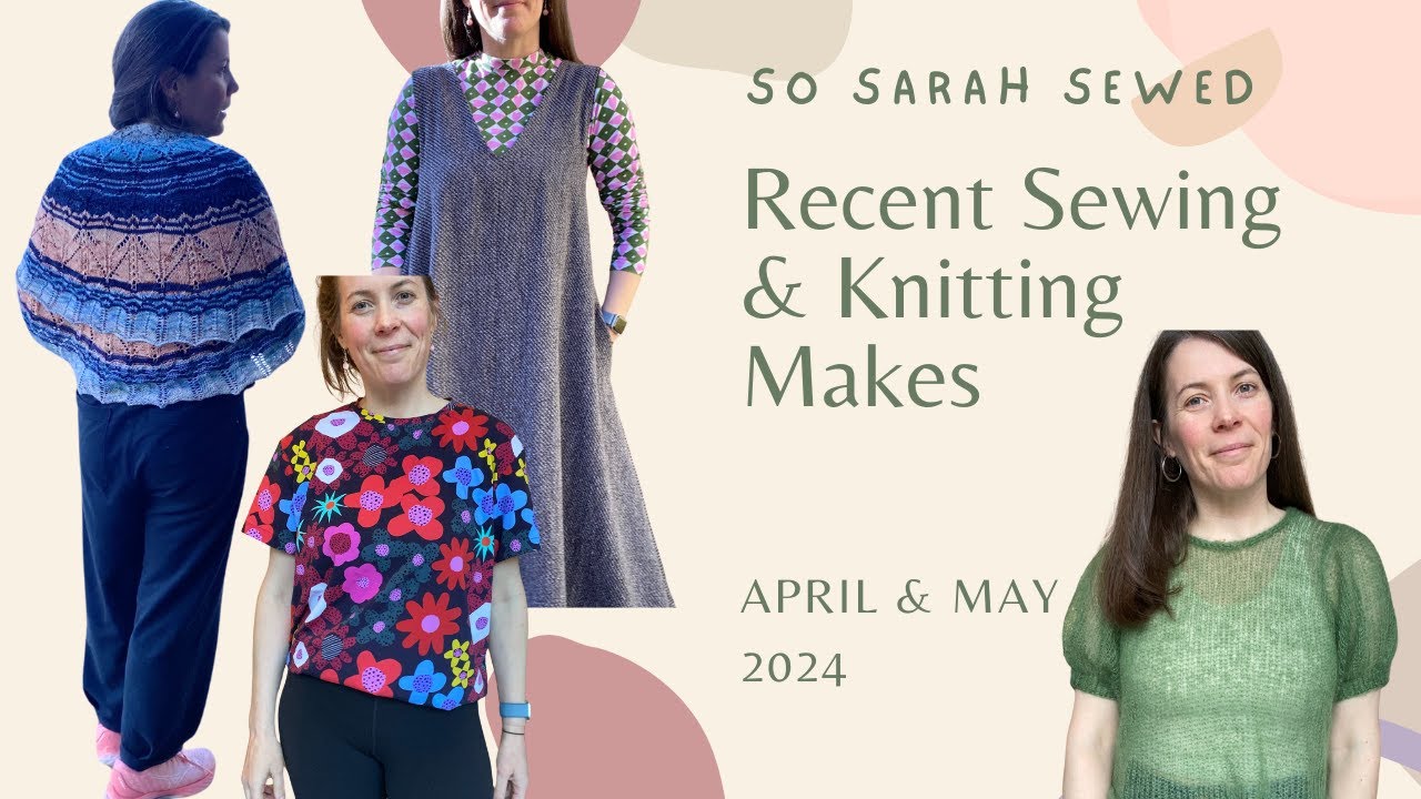 Sewing & Knitting Makes - April and May 2024 | Ghost Whisperer Top | Tiama Skirt | 24 Birds MKAL