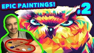 EPIC PAINTINGS! - Idle Painter - Gameplay Guide #2 - New Clicker Game screenshot 4