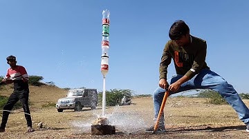 How To Make Water Bottle Rocket...At Home