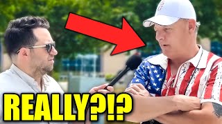 MAGA Man Gets SCHOOLED Directly to His Face...Goes Right Over His Head