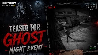 A New Mystery Teaser… Ghost Night Event | Garena CODM