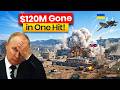 $120 Million Gone: Ukraine’s Su-27 Destroys Russia’s Command Hub in Daring Strike #UkraineRussiaWar