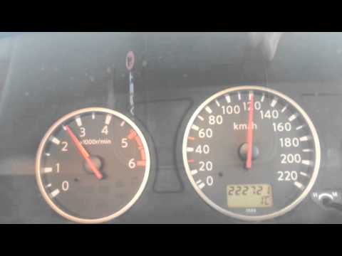 Nissan Xtrail speed