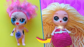 Never too old for dolls! Rapunzel LOL Surprise DIY screenshot 5