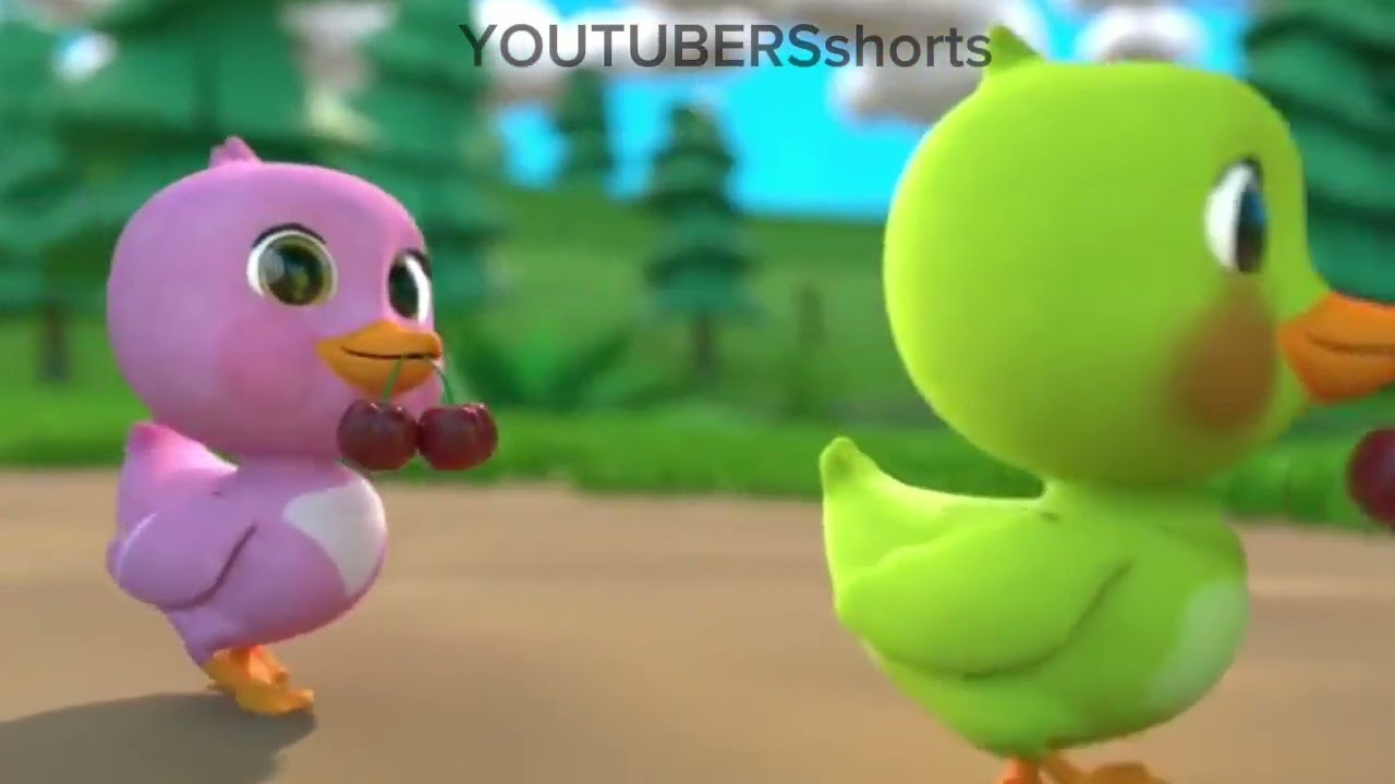 “Duck and his baby enjoying a calm sunrise moment.”