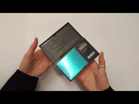 Весы ювелирные ACS MS-2020 миллиграммовые электронные для ювелирных изделий до 1000 г;, видео 1