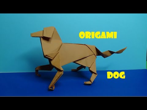 Origami Dog part 1 tutorial - YouTube