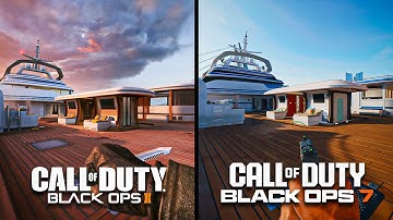 "Hijacked" Map Comparison - Call of Duty: Black Ops 2 Vs Black Ops 7