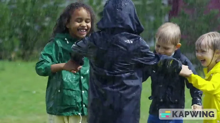 🌧️ Rain Song for Kids | Fun Weather Song ☔