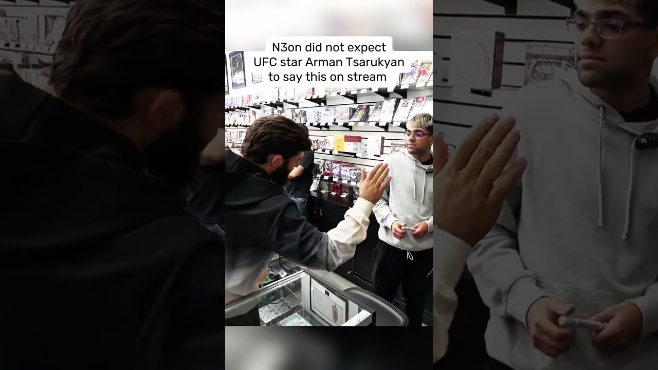 N3on did not expect UFC star Arman Tsarukyan to say this on stream  