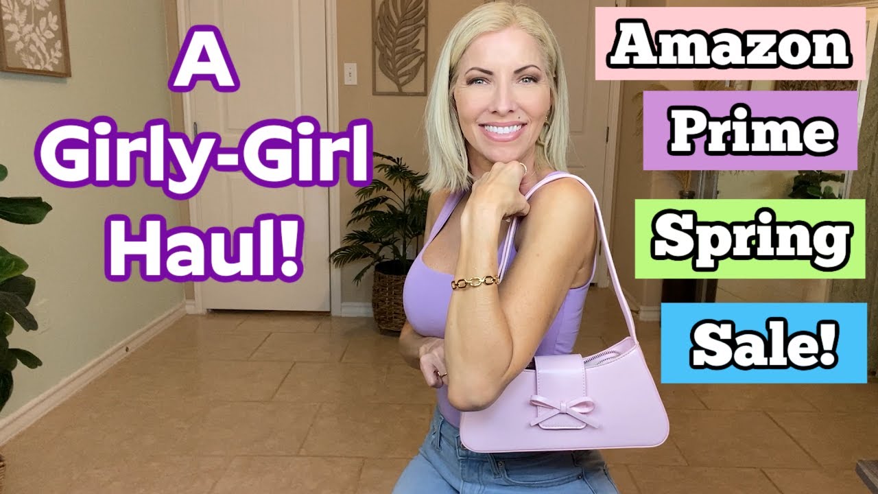 A Girly Girl Haul🌺~ Nipple Covers | Hand Bag | Sandals | Curtains & More! ~ Amazon Spring Sale 2025