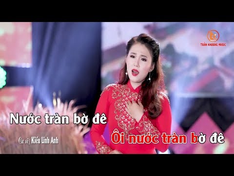 Video Karaoke | Quê Em Mùa Nước Lũ - Kiều Linh Anh | Tone Nữ - youtube