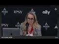 Las Vegas Aces at Portland Fire Postgame