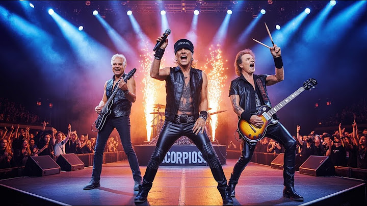 Scorpions Live at Accor Arena Paris 2025 | Official Visuals “Coming Home” 60 Years Rock Tour
