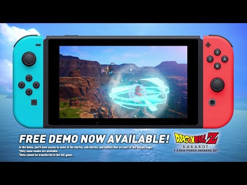 Video till Nu kan du prova Dragon Ball Z Kakarot