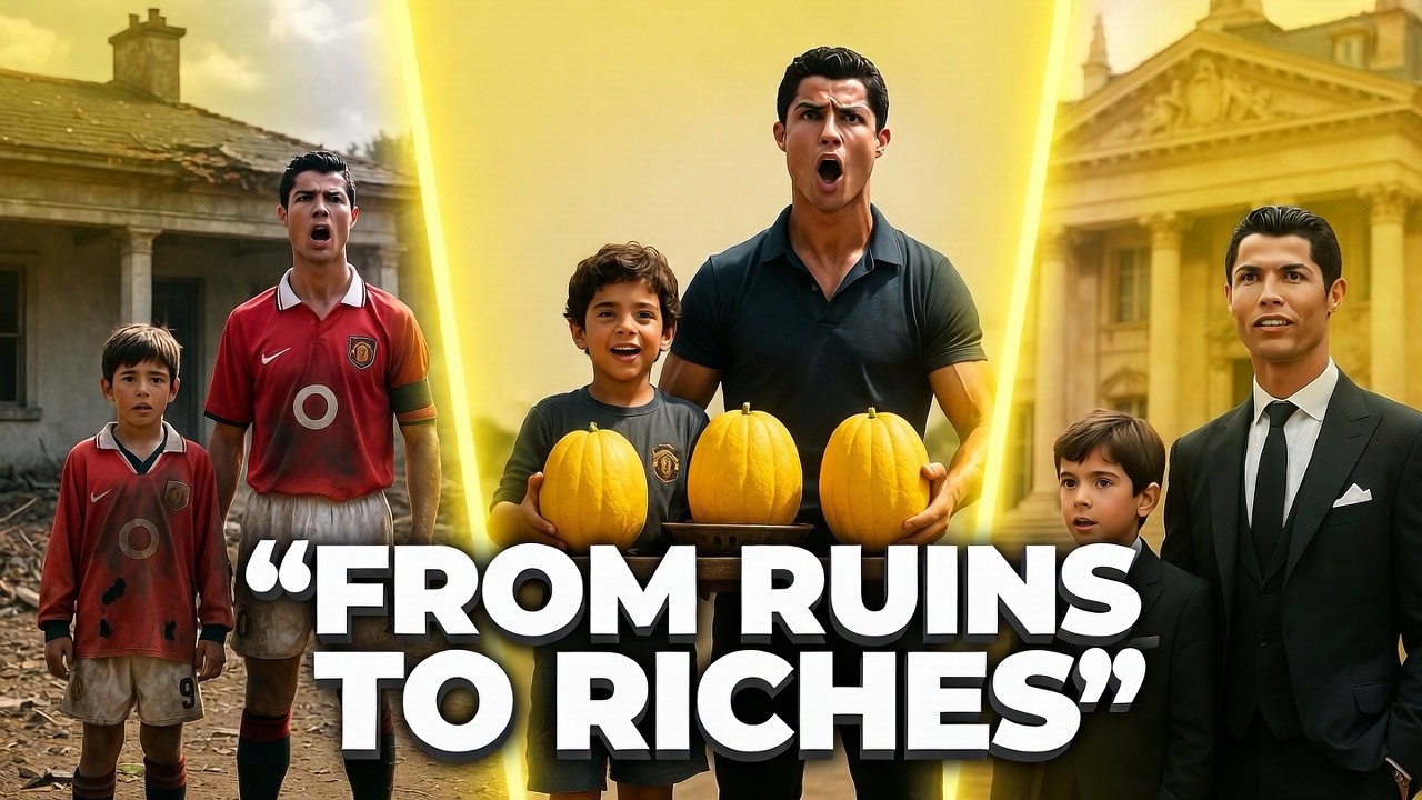 From an Abandoned House to Millionaires – Ronaldo’s Journey