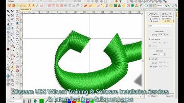 Wilcom Arabia Logo Digitizing Waseem UDS Wilcom Designing 