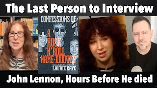 Our Interview with the last person to Interview John Lennon, Laurie Kaye